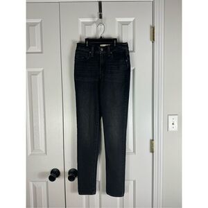 Levi’s Womens Black High Rise Skinny Jeans Size 27